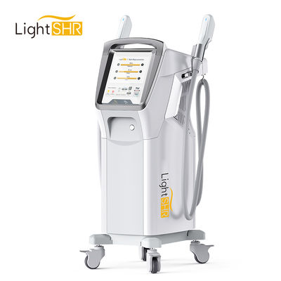 acheter 2 poignées OPT SHR IPL Laser épilation machine de beauté de rajeunissement de la peau fabrication en ligne