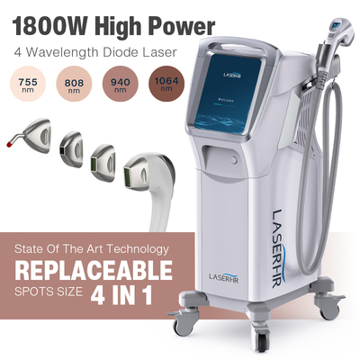 acheter Machine d'épilation au laser à diode clinique 4 en 1 personnalisée 808nm Alexandrite Nd Yag à vendre fabrication en ligne