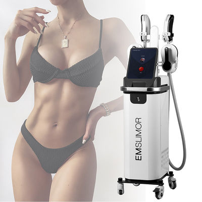 4 poignées EMS Machine de sculpture de stimulation musculaire EMS Body Slim EMS Stimulateur de forme musculaire RF Machine de perte de poids de sculpture du corps